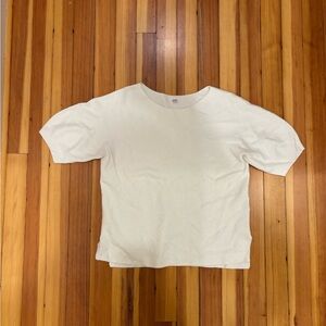 100% cotton Short-Sleeve Woven Top